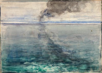 Przeprawa przez Atlantyk (Powrót do domu) autorstwa Henry Ossawa Tanner
