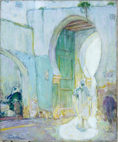Brama, Tanger, ok. 1912 (olej na płótnie) autorstwa Henry Ossawa Tanner
