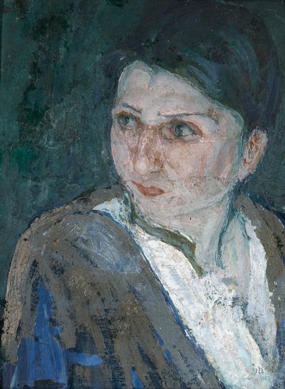 Głowa kobiety w Jerozolimie, b.d. autorstwa Henry Ossawa Tanner