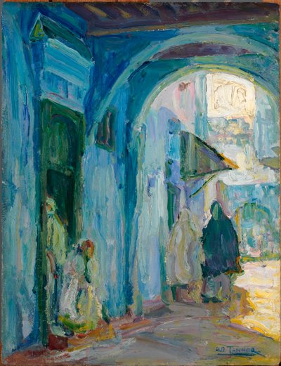 Ulica w Tangerze autorstwa Henry Ossawa Tanner