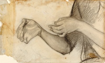 Badanie dwóch rąk autorstwa Henry Ossawa Tanner