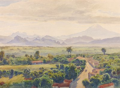 Widok na Cuernavaca autorstwa Henry Otto Wix