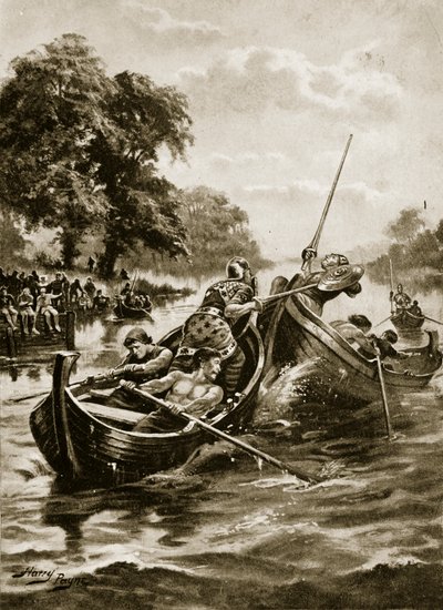 Przechylanie wody, ilustracja z „Hutchinson