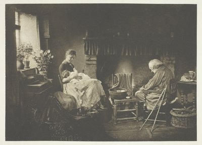 Świt i zachód słońca autorstwa Henry Peach Robinson