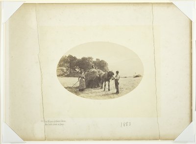 Na zboczach Cader-Idris, Ostatni ładunek siana autorstwa Henry Peach Robinson