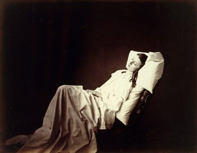 Nigdy nie powiedziała swojej miłości, 1857. autorstwa Henry Peach Robinson