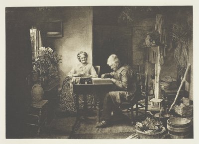 Kiedy praca jest skończona autorstwa Henry Peach Robinson