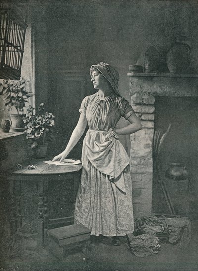 Kto mógł to wysłać, c1885 autorstwa Henry Peach Robinson