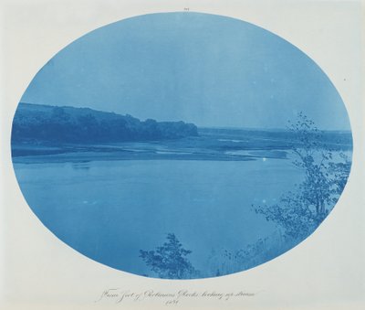 Od podnóża skały Robinsona, patrząc w górę rzeki, 1891 (zdjęcie) autorstwa Henry Peter Bosse