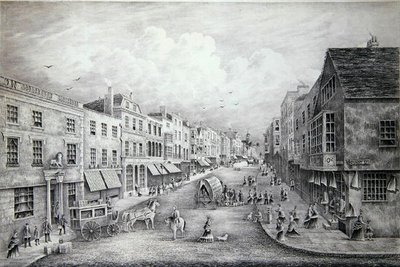 High Street, Guildford, Surrey autorstwa Henry Prosser