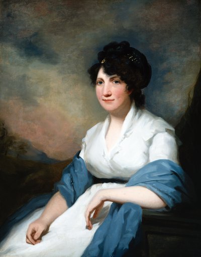 Lady Delves sprowadzona autorstwa Henry Raeburn
