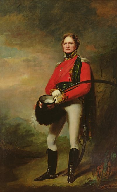 Majoras Jamesas Lee Harvey (apie 1780-1848) poli autorstwa Henry Raeburn