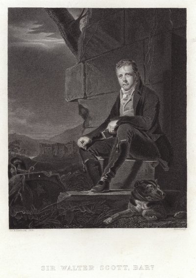 Portret Sir Waltera Scotta autorstwa Henry Raeburn