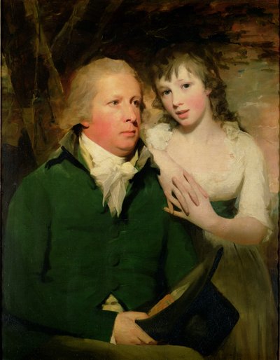 Sir Alexander Don z córką Elizabeth autorstwa Henry Raeburn