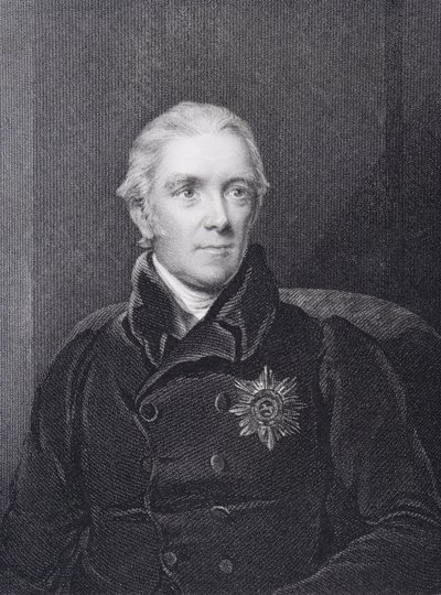 Sir Henry Halford, grawerowane przez Johna Cochrana (fl.1821-65) autorstwa Henry Room