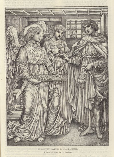 Opowieść drugiej zakonnicy autorstwa Henry Ryland
