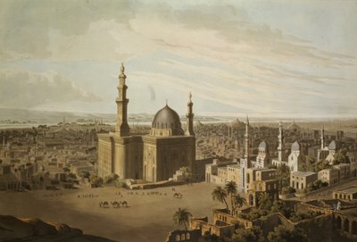 Widok Wielkiego Kairu, rytowany przez Daniela Havella (1785-1826) 1809 autorstwa Henry Salt