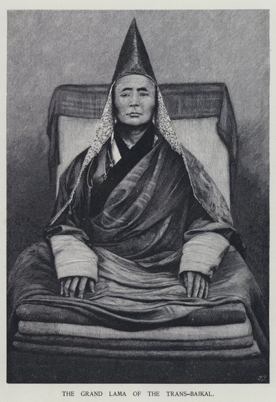 Wielki Lama Transbajkału (litos) autorstwa Henry Sandham