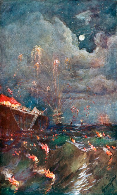 Iluminacja Surf w Madras autorstwa Henry Sandham