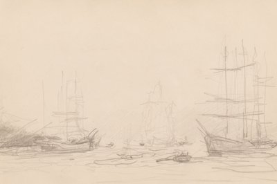 Wysyłka w porcie Falmouth autorstwa Henry Scott Tuke