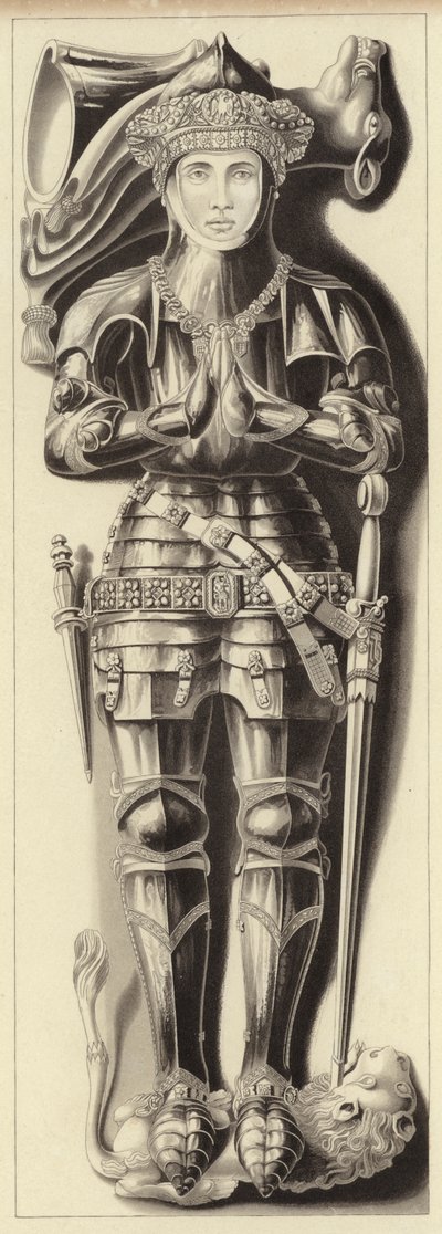 Wizerunek Sir Richarda Vernona autorstwa Henry Shaw