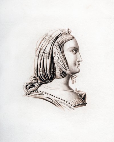Nakrycie głowy, początek XVI wieku, 1843. autorstwa Henry Shaw