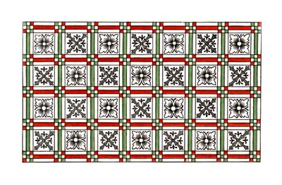 Chodnik ozdobny, XV w., 1843 r. autorstwa Henry Shaw