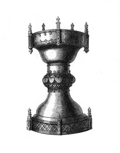 Naczynie religijne lub domowe, XV w., 1843 r. autorstwa Henry Shaw