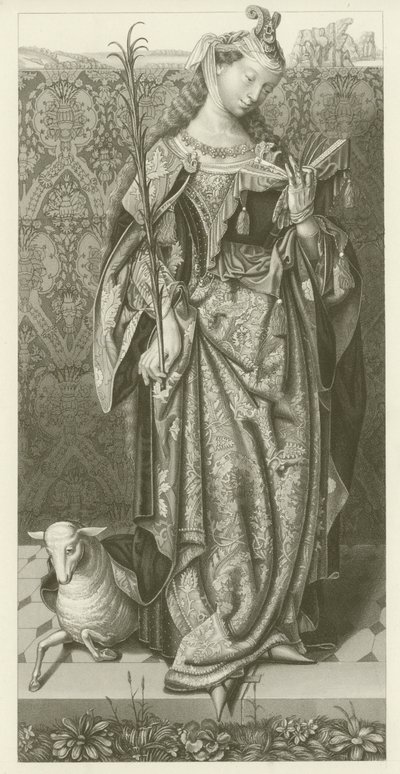 Św. Agnieszka autorstwa Henry Shaw