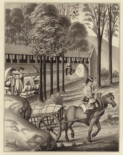 Strzelanie w tyłek, data 1496 autorstwa Henry Shaw