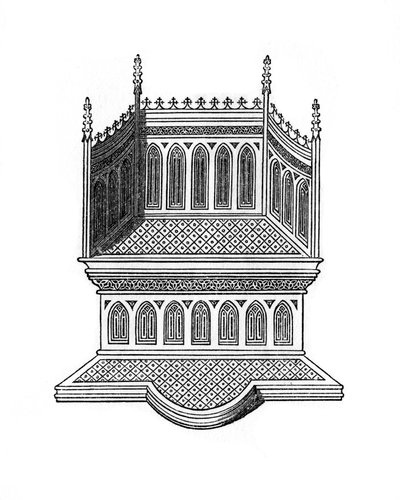 Tron, 1843. autorstwa Henry Shaw