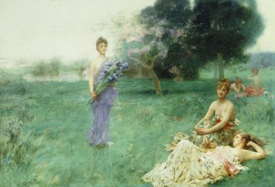 "Kwiat Luce", autorstwa Henry Siddons Mowbray
