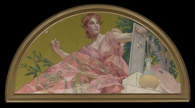 Muza malarstwa, 1893 autorstwa Henry Siddons Mowbray