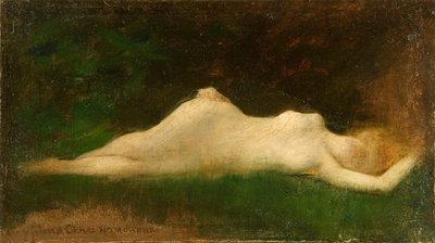 Studium aktu (olej na płótnie) autorstwa Henry Siddons Mowbray