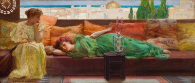 Odpoczynek autorstwa Henry Siddons Mowbray