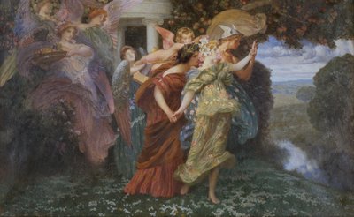 Małżeństwo Persefony, autorstwa Henry Siddons Mowbray