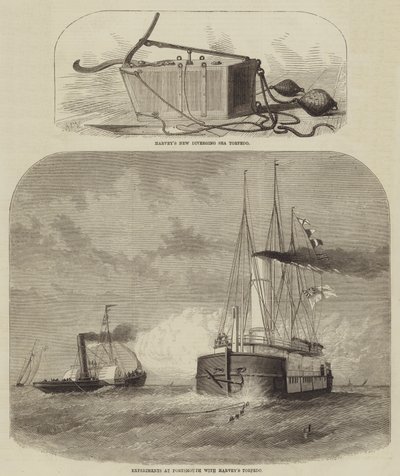 Torpeda Harveya autorstwa Henry Spernon Tozer