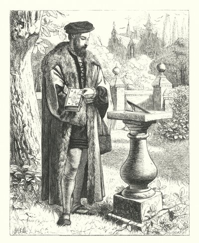 Spokojny umysł (grawerunek) autorstwa Henry Stacey (after) Marks