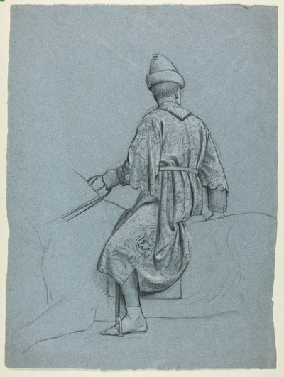 Człowiek na koniu autorstwa Henry Stacy Marks