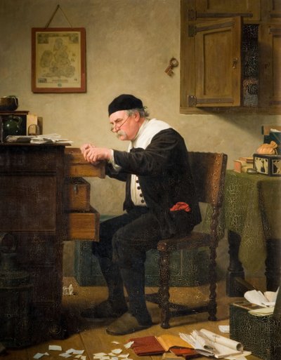 Gdzie to jest, 1882. autorstwa Henry Stacy Marks