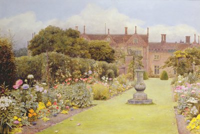 The Grass Walk, Helmingham Hall, 1892 (wc na papierze) autorstwa Henry Terry