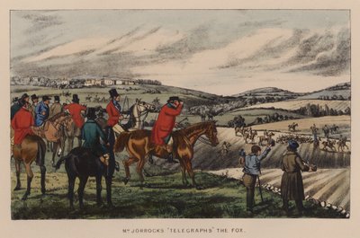 Ilustracja do Jaunts and Jollities Jorrocksa (kolor lito) autorstwa Henry Thomas (after) Alken