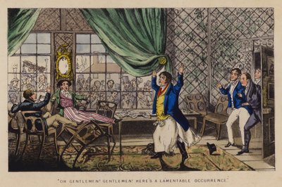 Ilustracja do Jaunts and Jollities Jorrocksa (kolor lito) autorstwa Henry Thomas (after) Alken