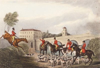 "Dobra robota, Neck-or-Nothing! Nie jesteś zły do rozmnażania" (litografia) autorstwa Henry Thomas (after) Alken