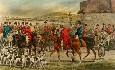 Pan Jorrocks przedstawia Yorkshiremana w Surrey, 1838 autorstwa Henry Thomas Alken