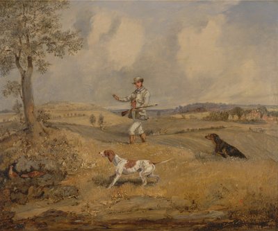 Strzelanie kuropatw, ca. 1825. autorstwa Henry Thomas Alken