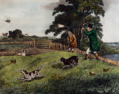 Polowanie na kuropatwy autorstwa Henry Thomas Alken