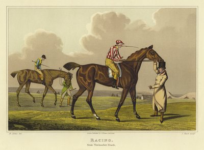 Wyścigi (chromolitowe) autorstwa Henry Thomas Alken