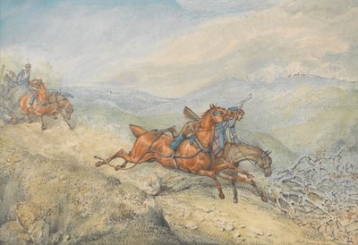 Strzał z pistoletu autorstwa Henry Thomas Alken