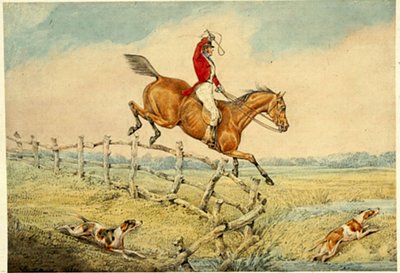 Biorąc ogrodzenie autorstwa Henry Thomas Alken
